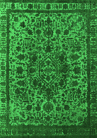 Oriental Green Industrial Rug, urb553grn