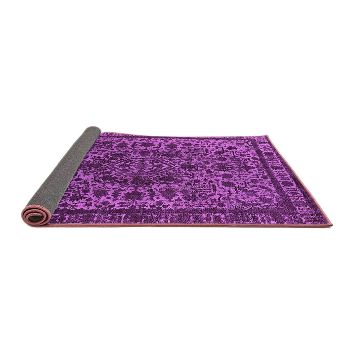 Sideview of Oriental Pink Industrial Rug, urb553pnk