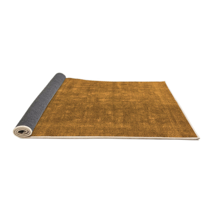 Sideview of Oriental Orange Industrial Rug, urb554org