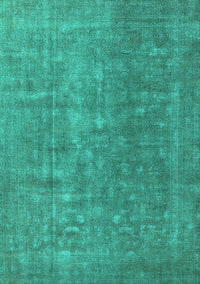 Oriental Turquoise Industrial Rug, urb554turq