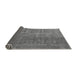 Sideview of Oriental Gray Industrial Rug, urb554gry