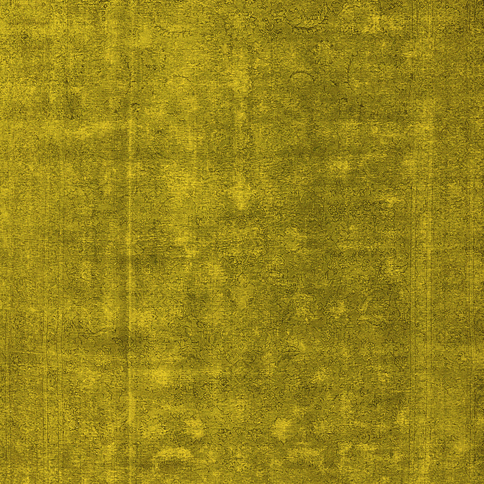 Oriental Yellow Industrial Rug, urb554yw