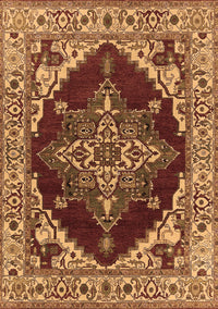 Oriental Brown Industrial Rug, urb555brn