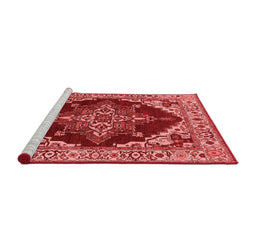 Industrial Red Washable Rugs