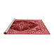 Industrial Red Washable Rugs