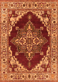 Oriental Orange Industrial Rug, urb555org