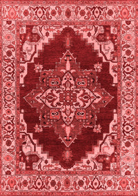 Oriental Red Industrial Rug, urb555red