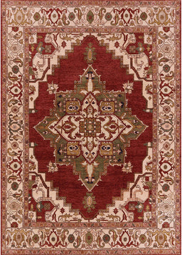 Mid-Century Modern Brown Sand Brown Oriental Rug, urb555