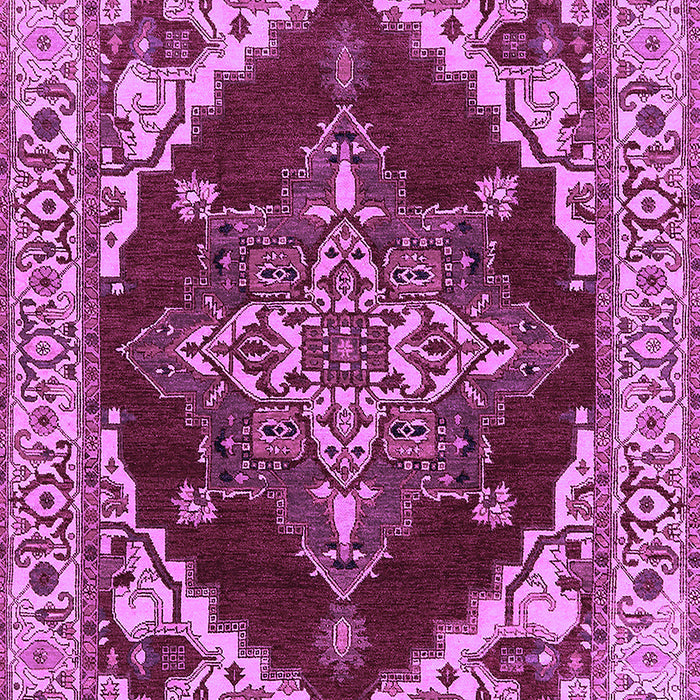 Machine Washable Oriental Purple Industrial Area Rugs, wshurb555pur