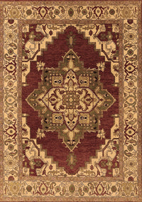 Oriental Brown Industrial Rug, urb556brn