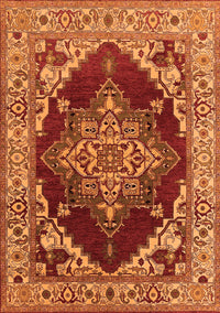 Oriental Orange Industrial Rug, urb556org