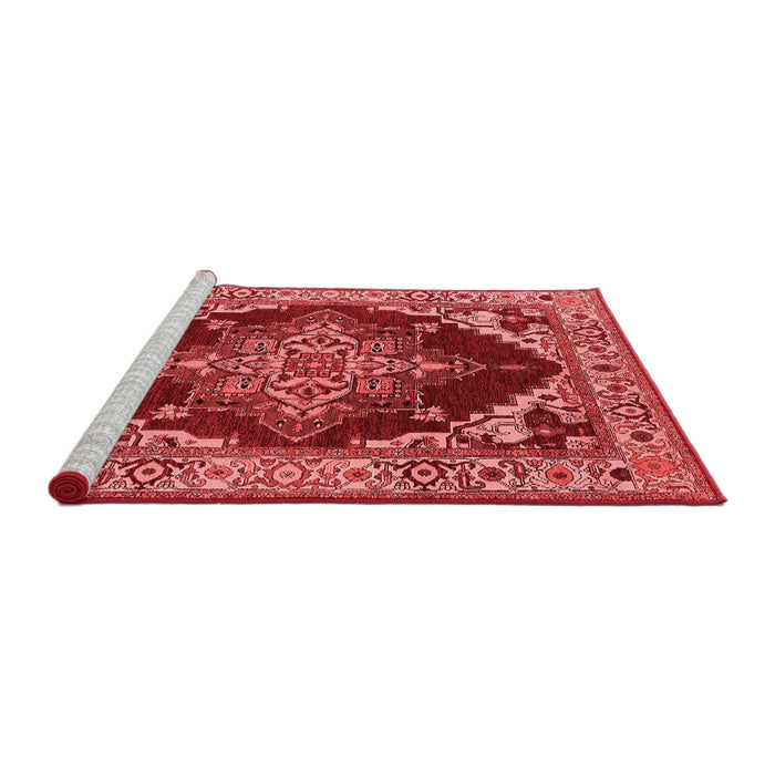 Industrial Red Washable Rugs