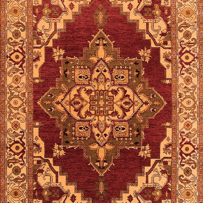 Machine Washable Oriental Orange Industrial Area Rugs, wshurb556org