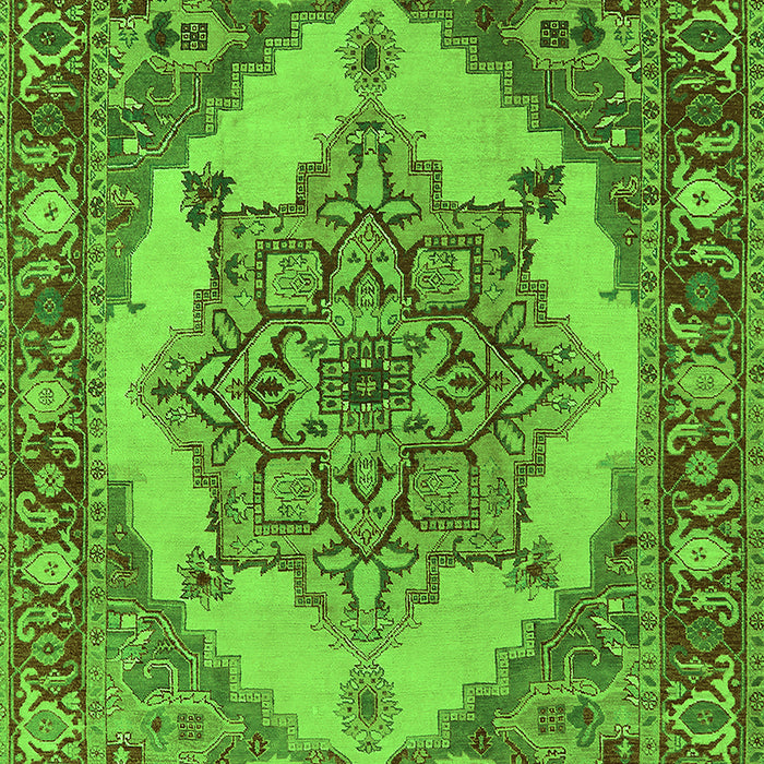 Oriental Green Industrial Rug, urb557grn