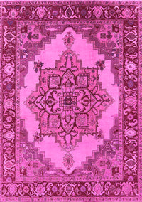 Oriental Pink Industrial Rug, urb557pnk