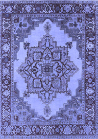 Oriental Blue Industrial Rug, urb557blu