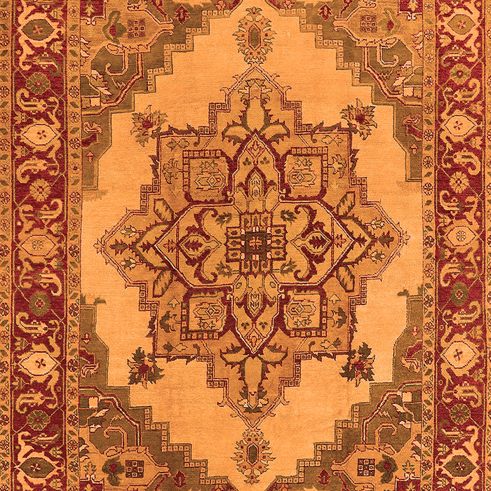 Oriental Orange Industrial Rug, urb557org