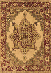 Oriental Brown Industrial Rug, urb557brn