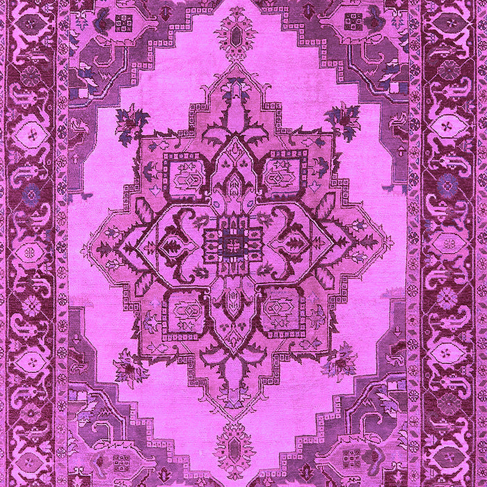Machine Washable Oriental Purple Industrial Area Rugs, wshurb557pur