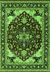 Oriental Green Industrial Rug, urb558grn