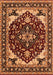 Machine Washable Oriental Orange Industrial Area Rugs, wshurb558org