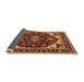 Sideview of Oriental Orange Industrial Rug, urb558org