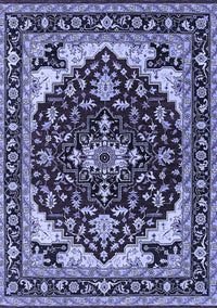 Oriental Blue Industrial Rug, urb558blu