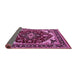 Sideview of Oriental Pink Industrial Rug, urb558pnk