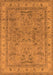 Oriental Orange Industrial Rug, urb559org