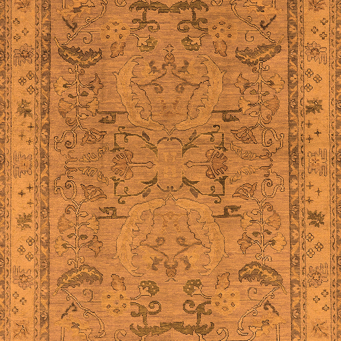 Oriental Orange Industrial Rug, urb559org
