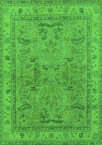 Oriental Green Industrial Rug, urb559grn