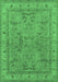 Oriental Emerald Green Industrial Rug, urb559emgrn