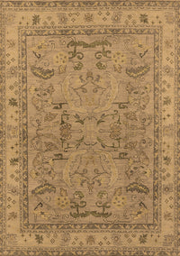 Oriental Brown Industrial Rug, urb559brn