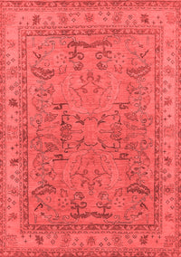 Oriental Red Industrial Rug, urb559red