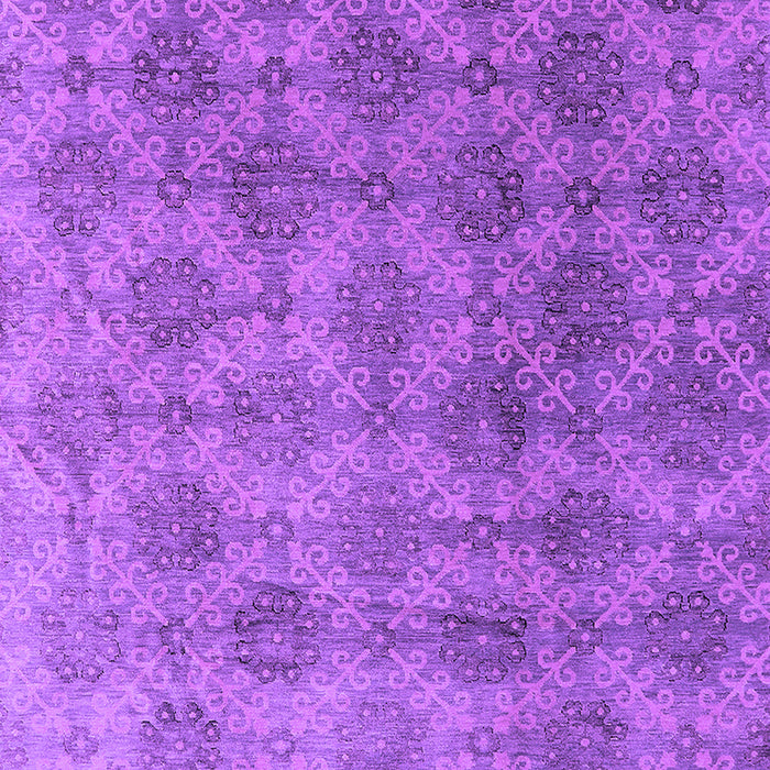 Machine Washable Oriental Purple Industrial Area Rugs, wshurb560pur
