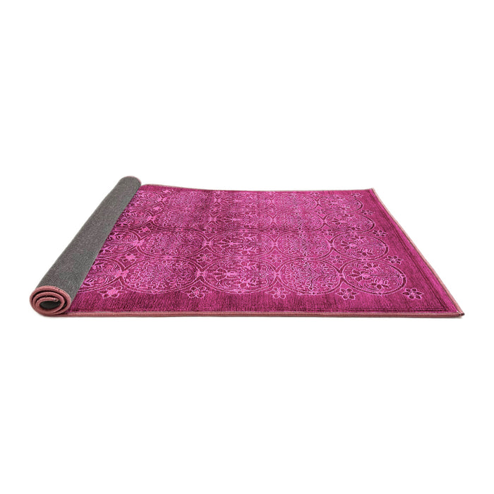 Sideview of Oriental Pink Industrial Rug, urb561pnk