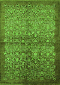 Oriental Green Industrial Rug, urb561grn