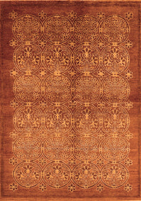 Oriental Orange Industrial Rug, urb561org