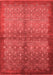 Oriental Red Industrial Area Rugs