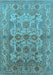 Oriental Light Blue Industrial Rug, urb562lblu