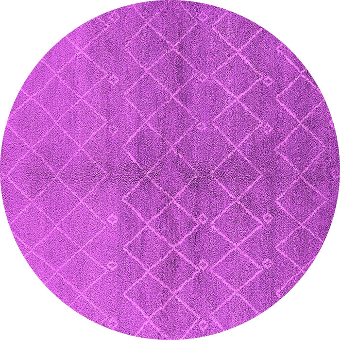 Round Oriental Pink Industrial Rug, urb563pnk