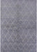 Mid-Century Modern Mist Blue Oriental Rug, urb563