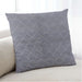 Lifestyle Image of Mid-Century Modern Urban Square Mist Blue Throw Pillow, 18 inch by 18 inch, pwurb563