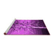 Sideview of Machine Washable Oriental Pink Industrial Rug, wshurb564pnk