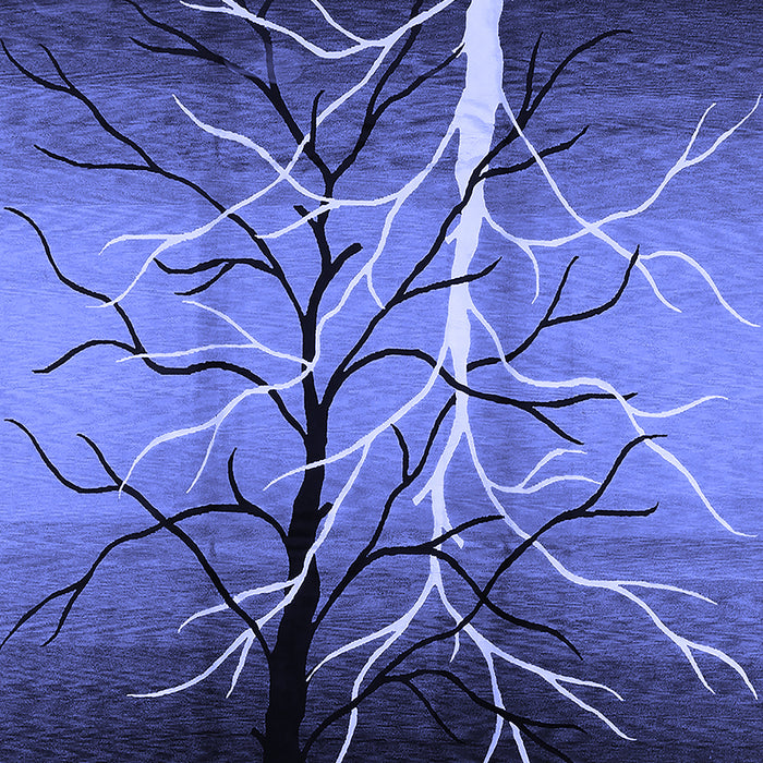 Oriental Blue Industrial Rug, urb564blu