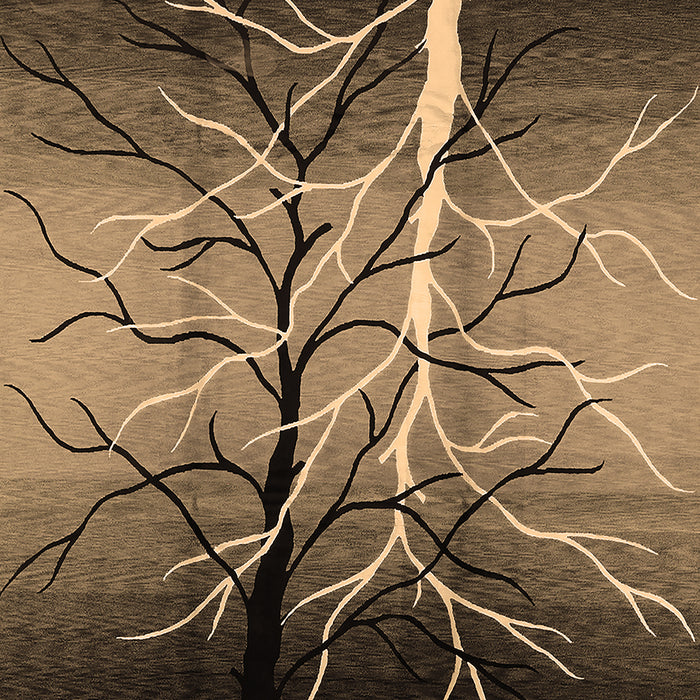 Oriental Brown Industrial Rug, urb564brn