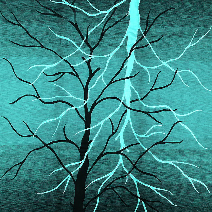 Oriental Turquoise Industrial Rug, urb564turq