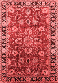 Oriental Red Industrial Rug, urb565red