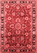 Oriental Red Industrial Area Rugs