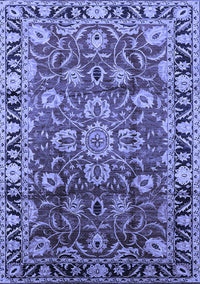 Oriental Blue Industrial Rug, urb565blu